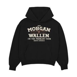 Black Hoodie Morgan Wallen I’m The Problem Tour 2025 Sweater